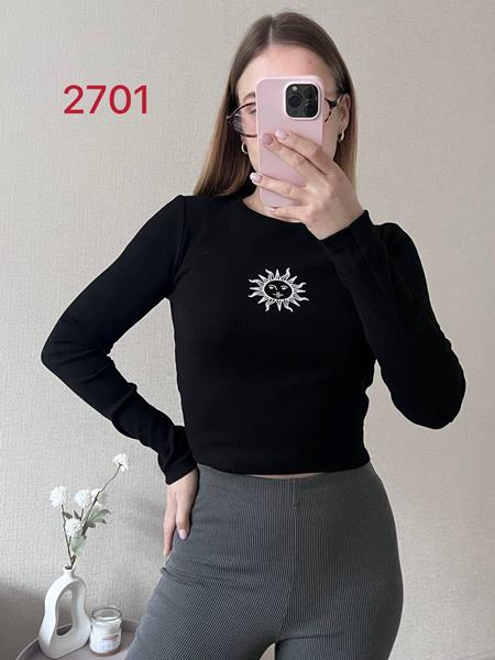 Свитер FSN (42-46) 2701 black (деми)