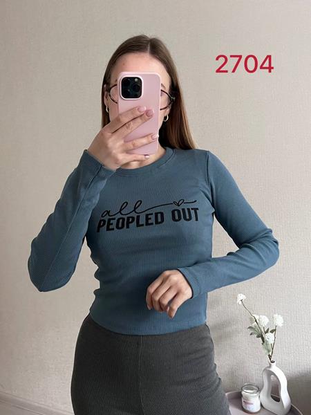 Свитер FSN (42-46) 2704 blue (деми)