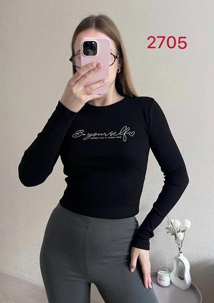 Свитер FSN (42-46) 2705 black (деми)