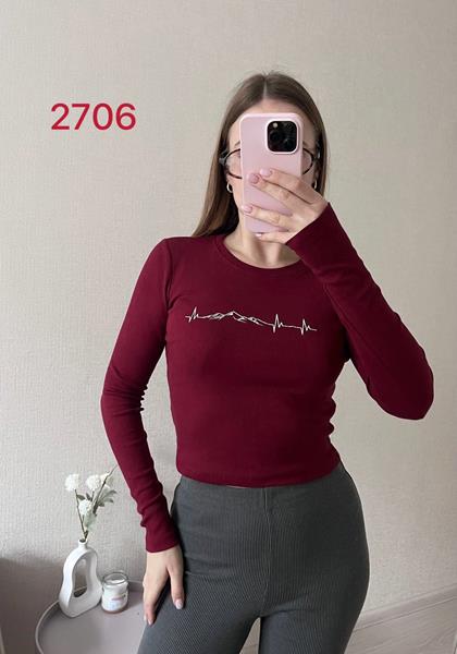 Свитер FSN (42-46) 2706 wine (деми)
