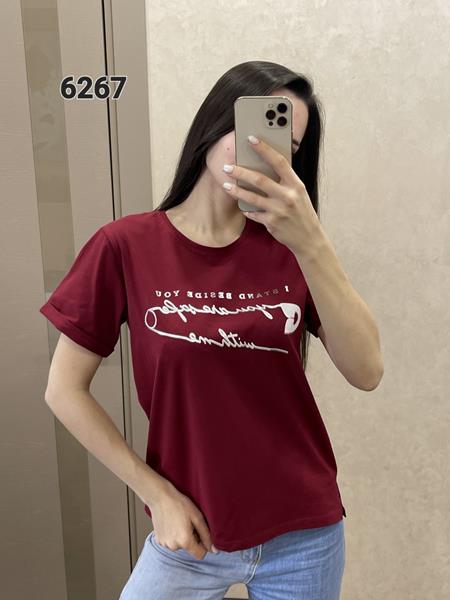 Футболка FSN (44-50) 6267 wine (лето)