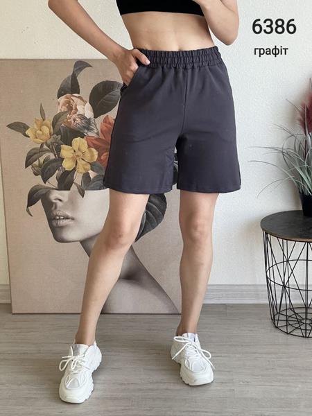 Шорты FSN (42-48) 6386 d.grey (лето)