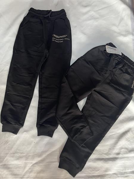 Штаны спорт Zayka (9-12) ZA811 black (деми)