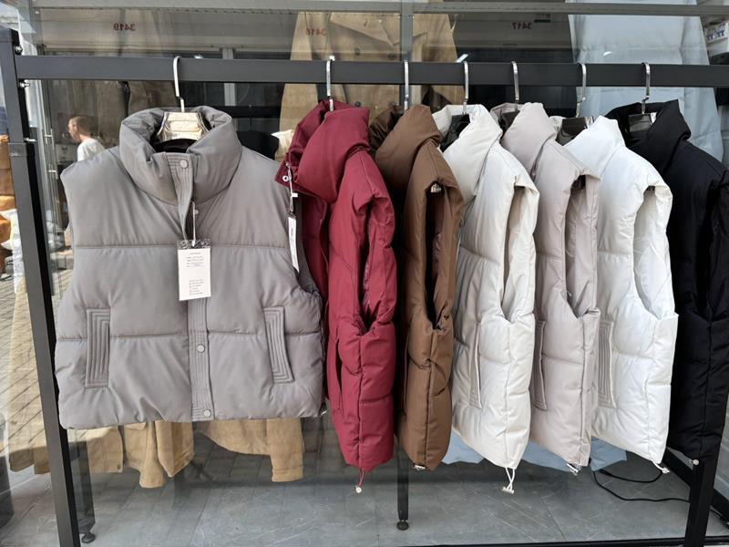 Жилетка Yafeier (M-2XL) 117 grey (деми)