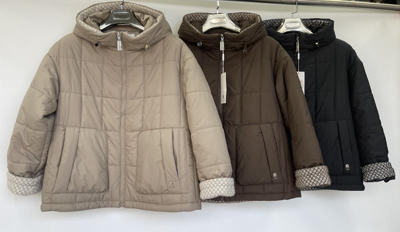 Куртка Yafeier (48-56) 9363 beige (деми)