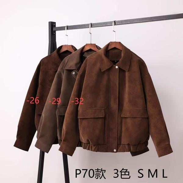 Куртка Yafeier (S-L) P70-29 brown (деми)