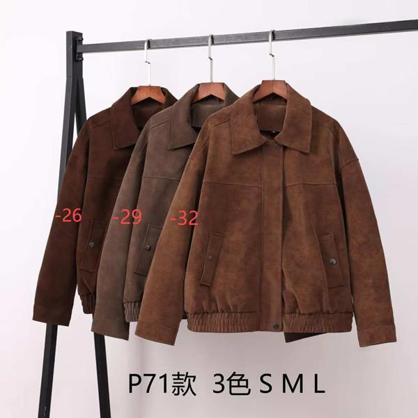 Куртка Yafeier (S-L) P71-32 brown (деми)