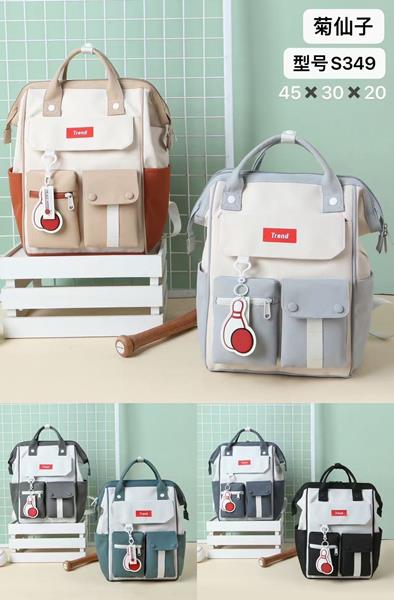 Рюкзак Candy bags (45*30*20) S349 l.blue (деми)