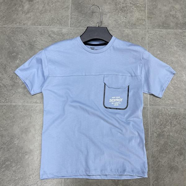 Футболка Fili kids (3-12) FK1152 l.blue (лето)