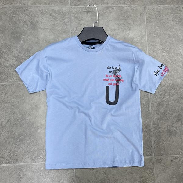Футболка Fili kids (3-12) FK1158 l.blue (лето)