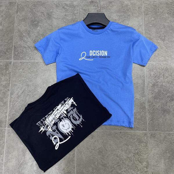 Футболка Fili kids (3-12) FK1166 blue (лето)