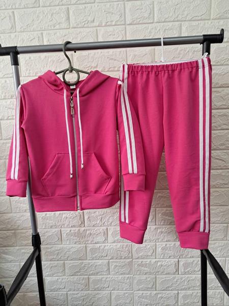 Костюм спорт Boys&Girls (1-3) BG348 pink (деми)
