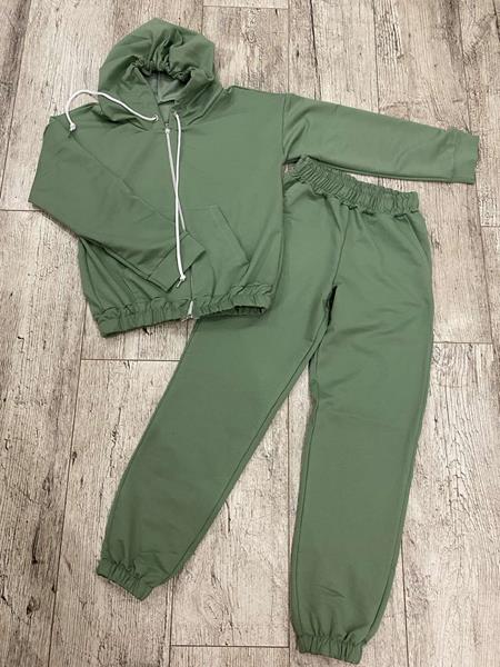 Костюм спорт Boys&Girls (8-12) BG354 green (деми)
