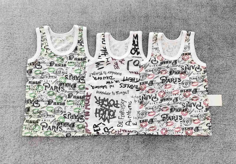 Майка Boys&Girls (1-5) BG369 white-green (лето)