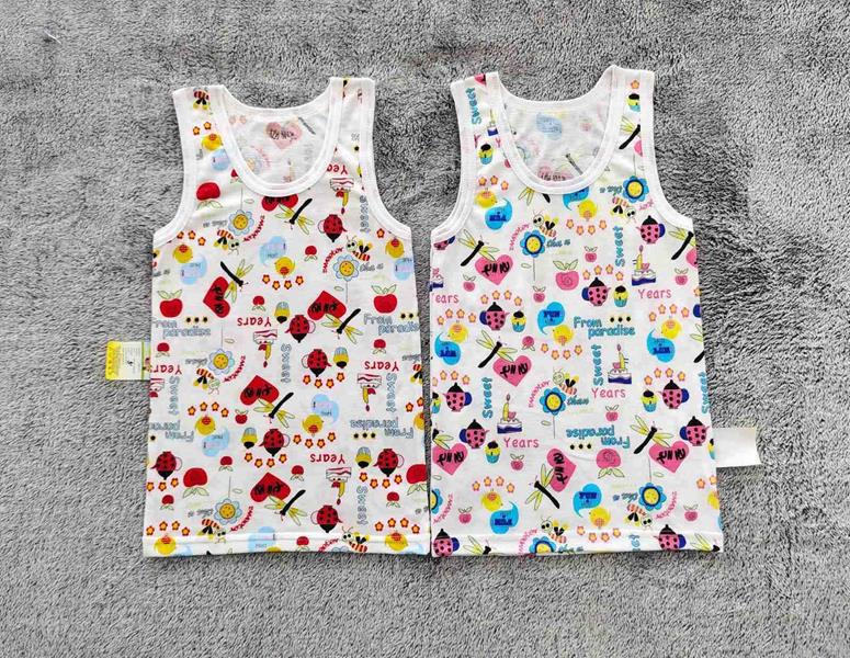 Майка Boys&Girls (1-6) BG372 white-pink (лето)