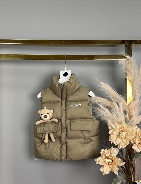 Жилетка Delfinka (100-140) 098 khaki (деми)