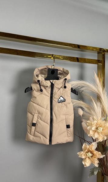Жилетка Delfinka (68-98) 50161 beige (деми)