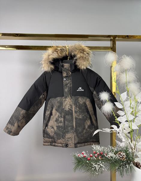 Куртка Delfinka (110-134) 967 beige (зима)