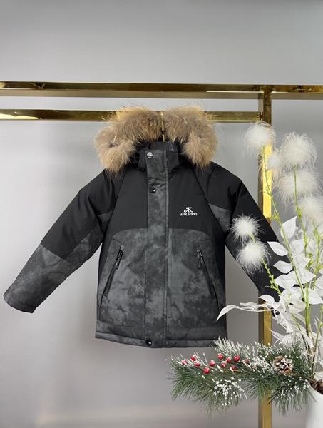 Куртка Delfinka (110-134) 967 grey (зима)
