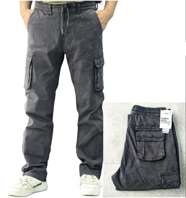 Джинсы Lili (32-40) 8098-21 grey (деми)