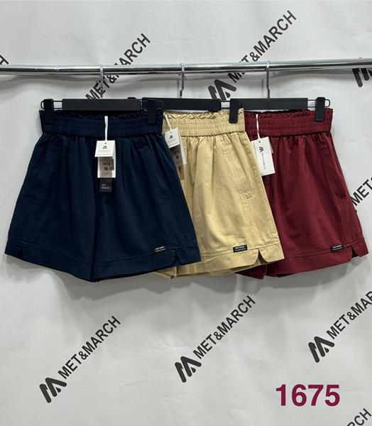 Шорты Met&March (M-XL) 1675 wine (лето)
