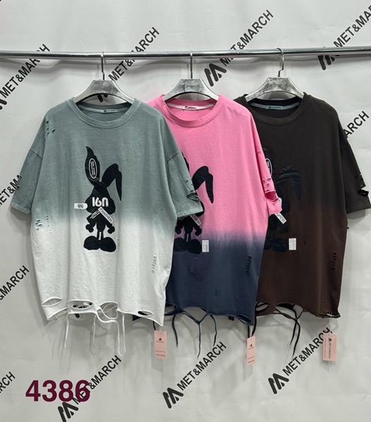Футболка Met&March (one size) 4386 l.blue (лето)