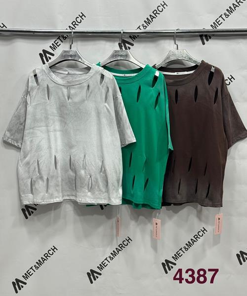 Футболка Met&March (one size) 4387 l.grey (лето)