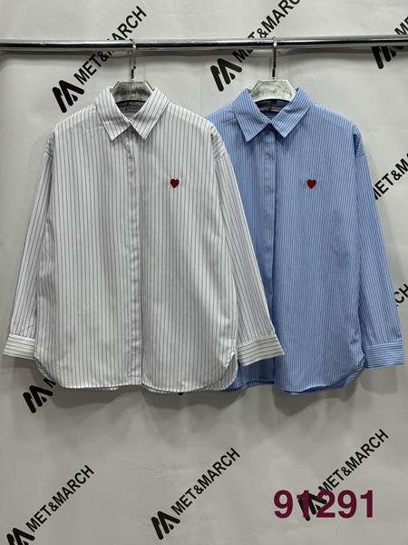 Рубашка Met&March (S-L) 91291 white (деми)