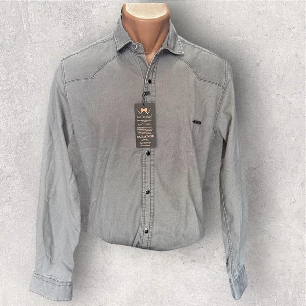 Рубашка Mary Poppins (S-2XL) 5253 grey (деми)