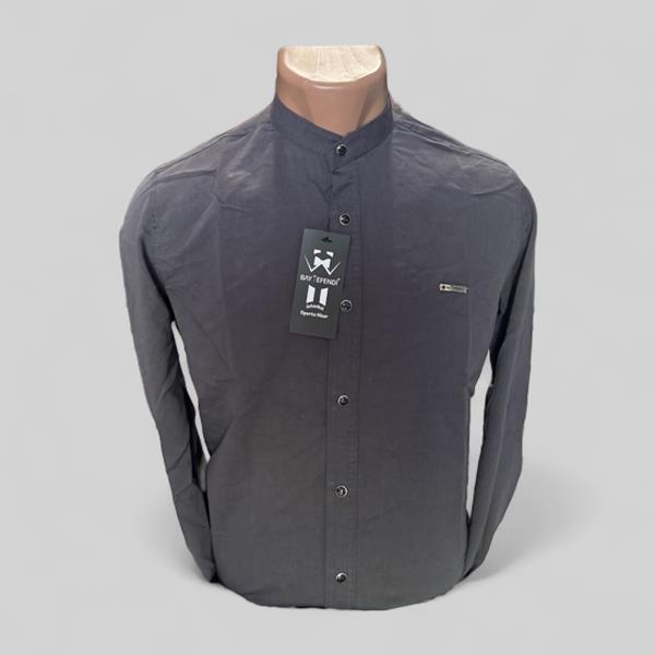 Рубашка Mary Poppins (S-2XL) 5257 grey (деми)