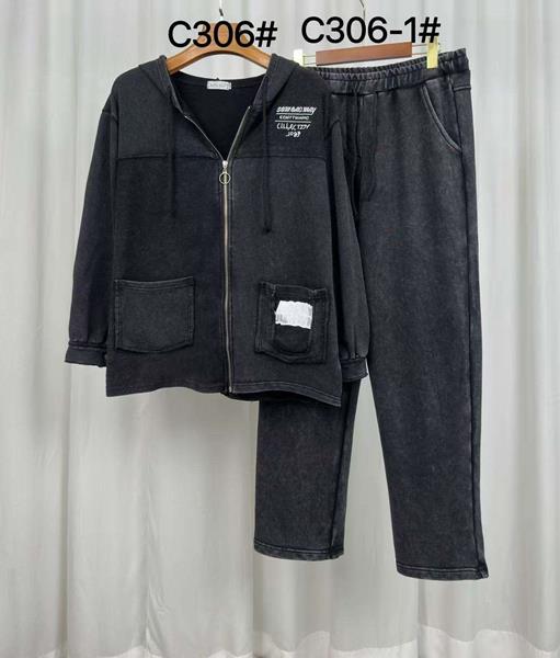 Костюм спорт Kaffir Lily (2XL-5XL) C306 grey (деми)