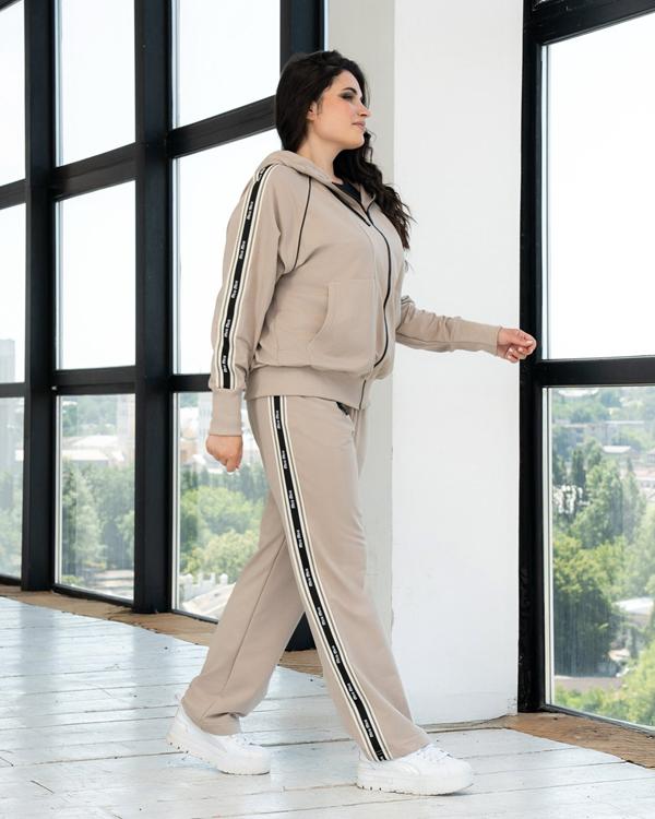 Костюм спорт AZNA (XL-4XL) Д146 beige (деми)