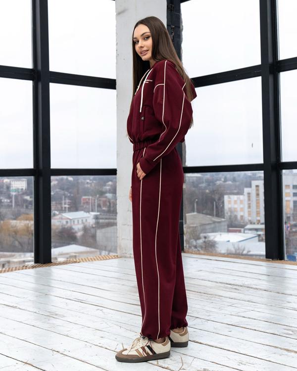 Костюм спорт AZNA (XS-L) Д117 wine (деми)