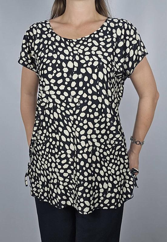 Туника Bugrova (60-70) B77 black (лето)