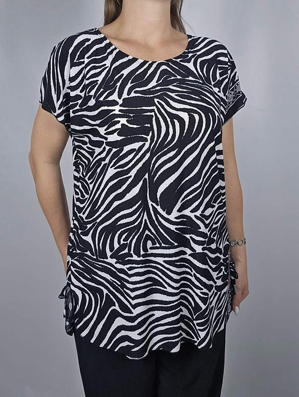 Туника Bugrova (60-70) B79 black (лето)