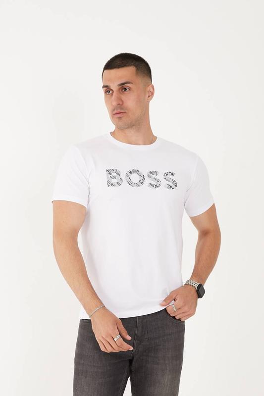 Футболка F.T.H (S-2XL) F136 white (лето)