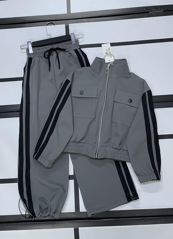 Костюм спорт Kosmy (128-152) K106 grey (деми)