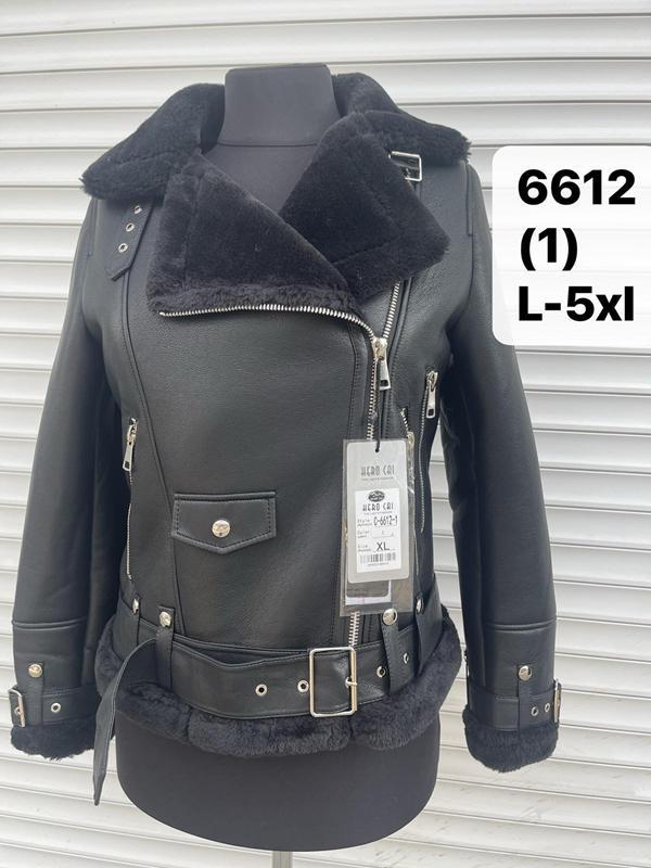 Куртка LiOpt (L-5XL) 6612-1 black (зима)