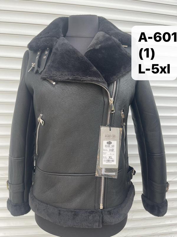 Куртка LiOpt (L-5XL) A601-1 black (зима)
