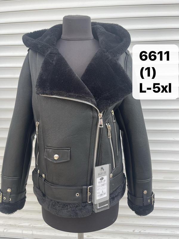 Куртка LiOpt (L-5XL) 6611-1 black (зима)