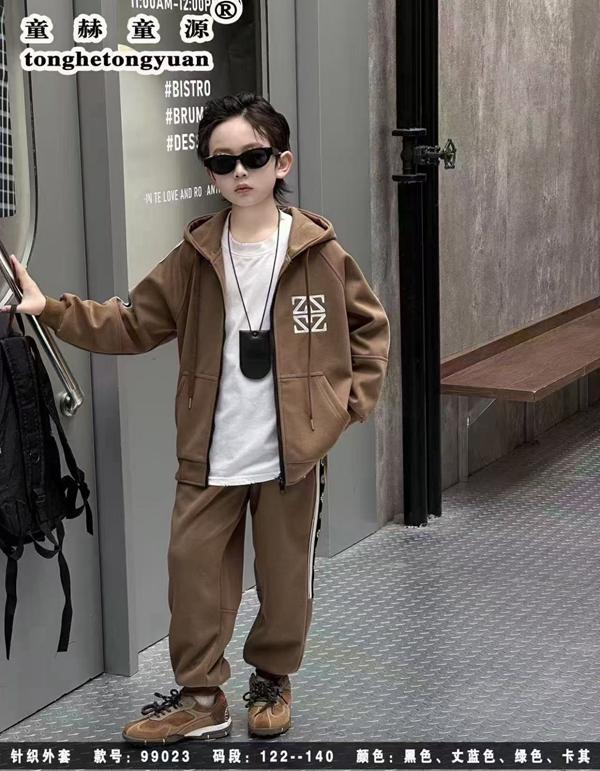 Костюм спорт Major (122-140) 99023 brown (деми)