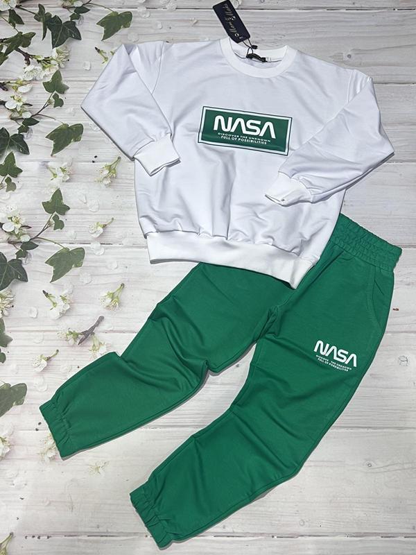 Костюм спорт Marimaks (122-140) 1028 green (деми)