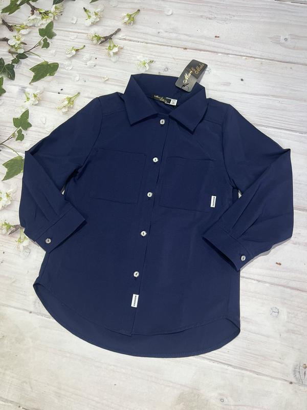 Рубашка Marimaks (128-146) 1047 navy (деми)