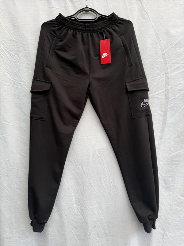 Штаны спорт Shoptime (42-50) S245 black (деми)