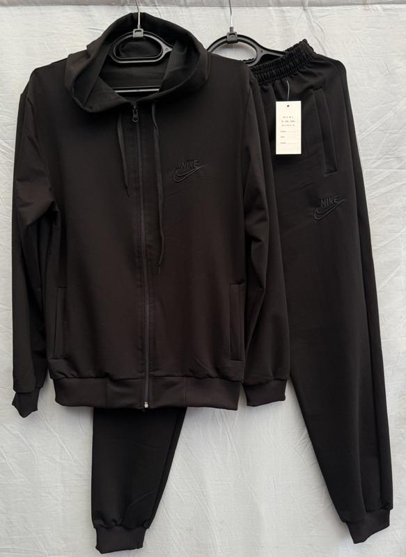 Костюм спорт Shoptime (42-50) S252 black (деми)