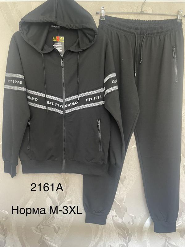 Костюм спорт Vanda (M-3XL) 2161A black (деми)