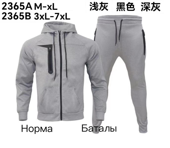 Костюм спорт Vanda (M-3XL) 2365A grey (деми)