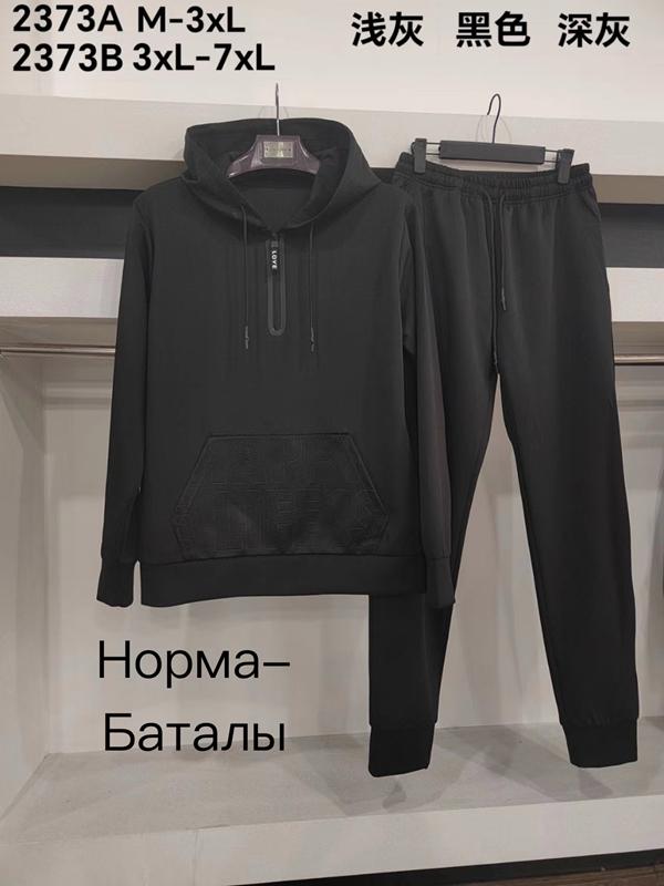 Костюм спорт Vanda (M-3XL) 2373A black (деми)