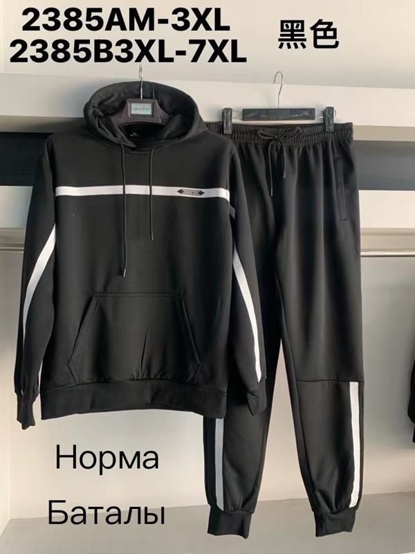 Костюм спорт Vanda (M-3XL) 2385A black (деми)