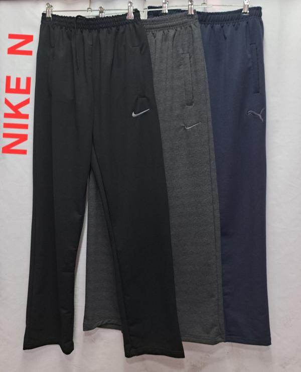 Штаны спорт Xyen (46-54) NIK N black (деми)